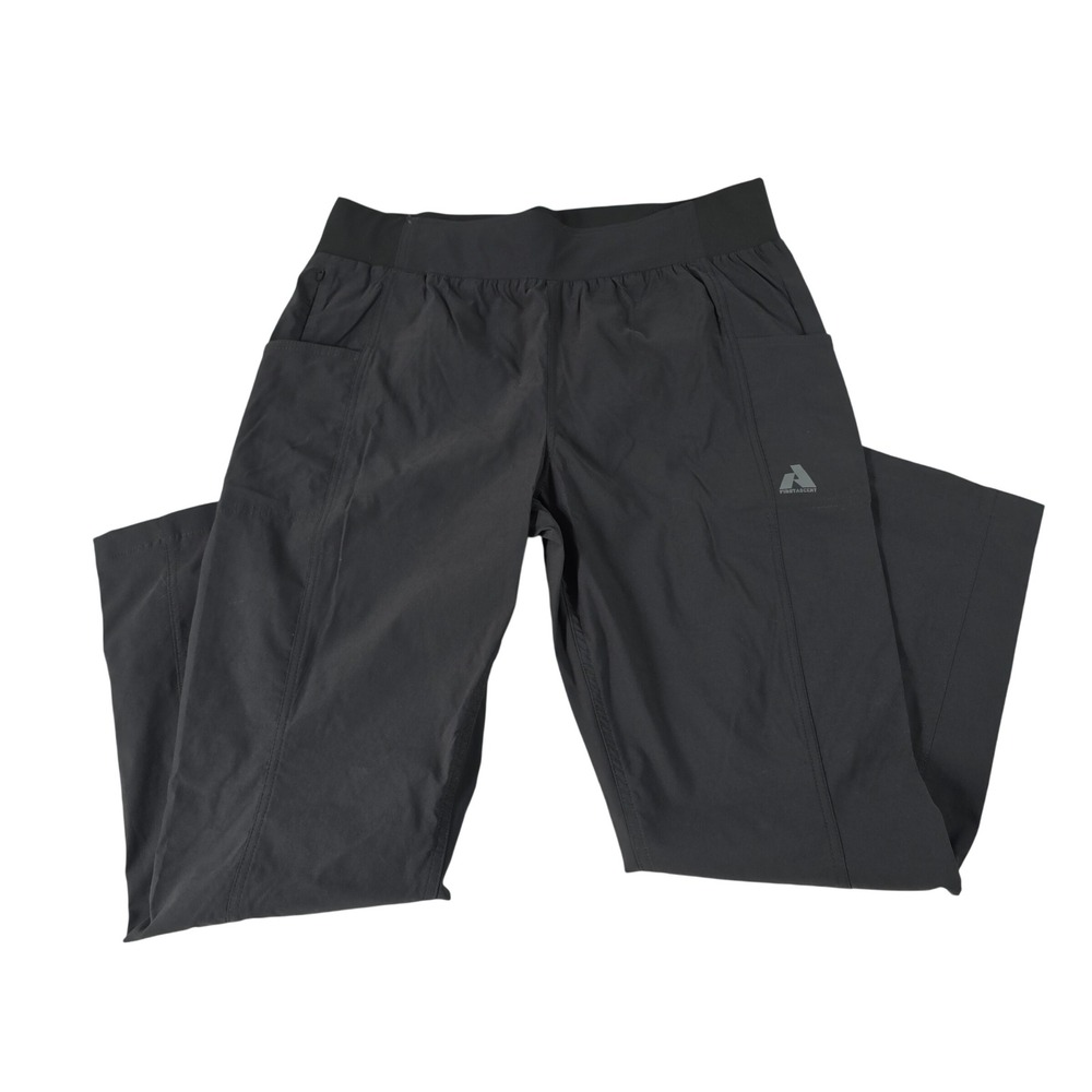 Eddie Bauer First Ascent Womens 12 Gray Hiking Pants Outdoor Technical 4012